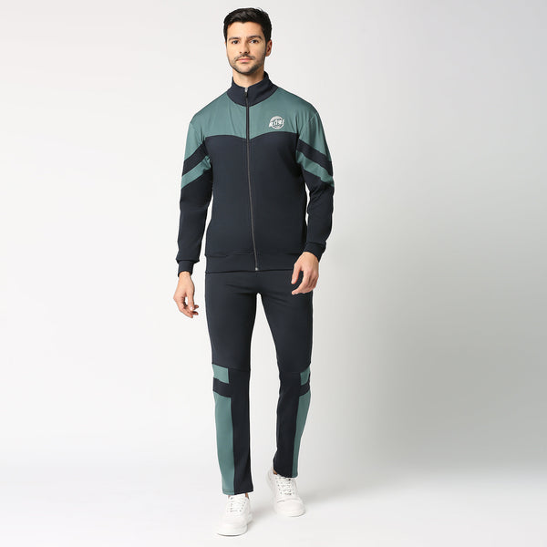 Men's Track Suit in Shades of Blue