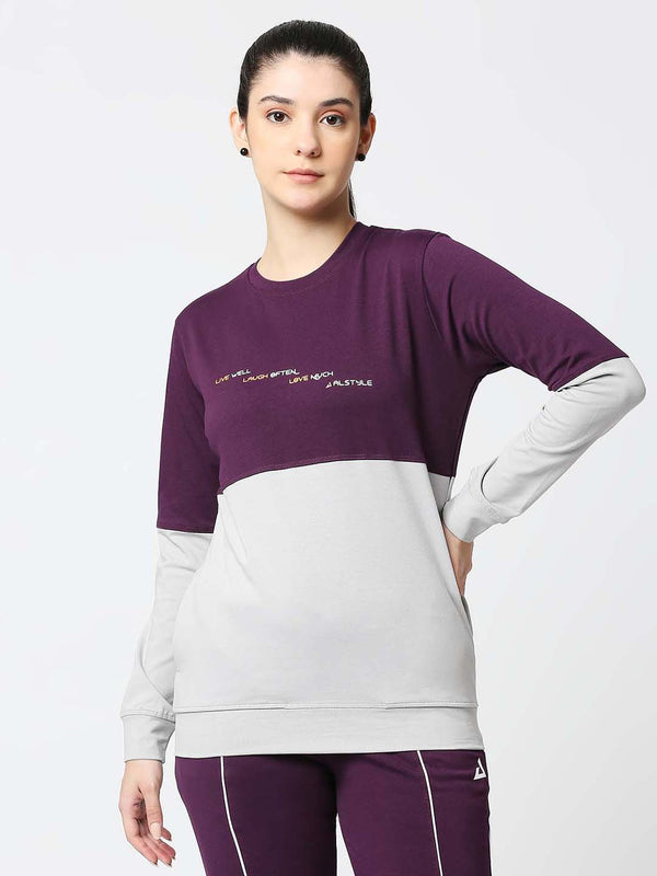 Women's Burgundy Beauty  Cozy Sweatshirt