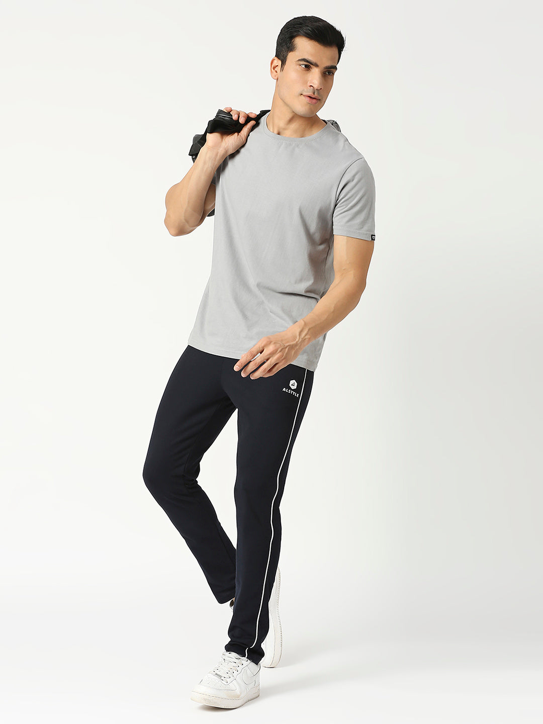 Buy MARK LOUIIS Soft Cotton Broad Side Line Track Pants, Lowers for Men for  Regular Wear, Gym Wear, Running and Night Wear with 2 Zipper and 1 Back  Pocket. online | Looksgud.in