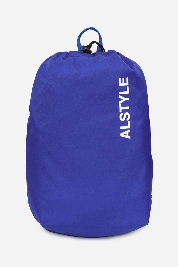 Indigo blue laptop bag with padded straps