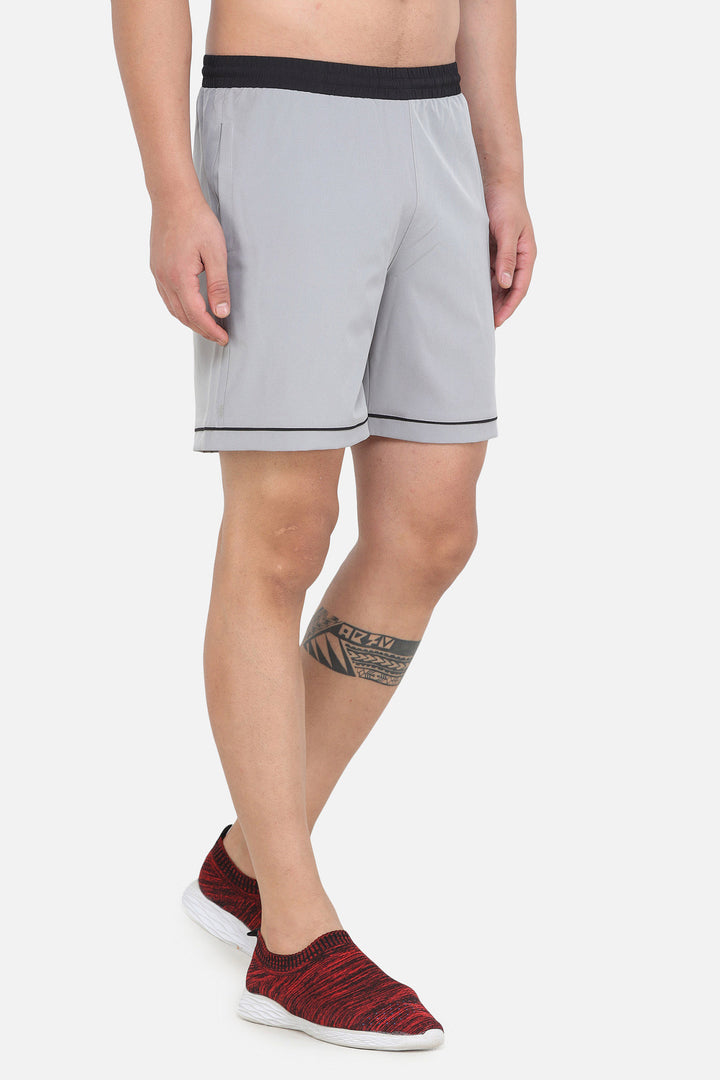 Light Grey Men’s Regular Fit Shorts