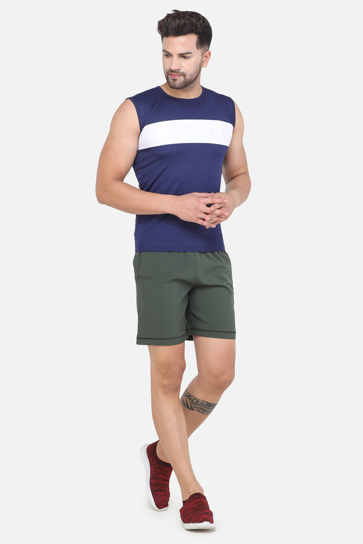 Olive Mens Outdoor Active Shorts