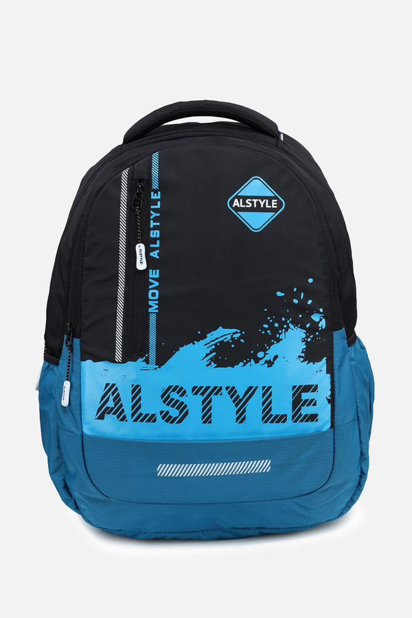 Alstyle's Black teal laptop bag with padded straps