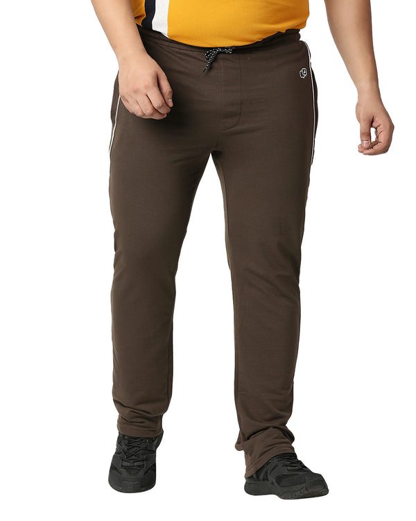 Mens Gym Track Pants in Olive Shade