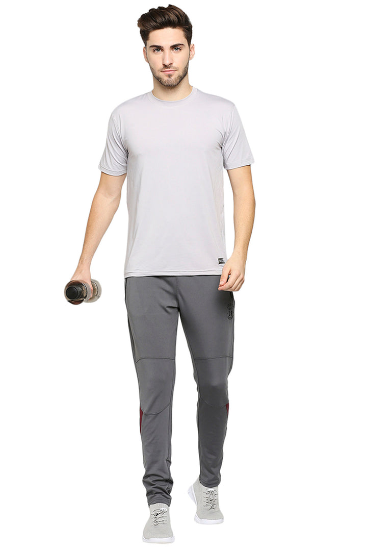 Grey Solid Rapid Dry Technology Track Pants