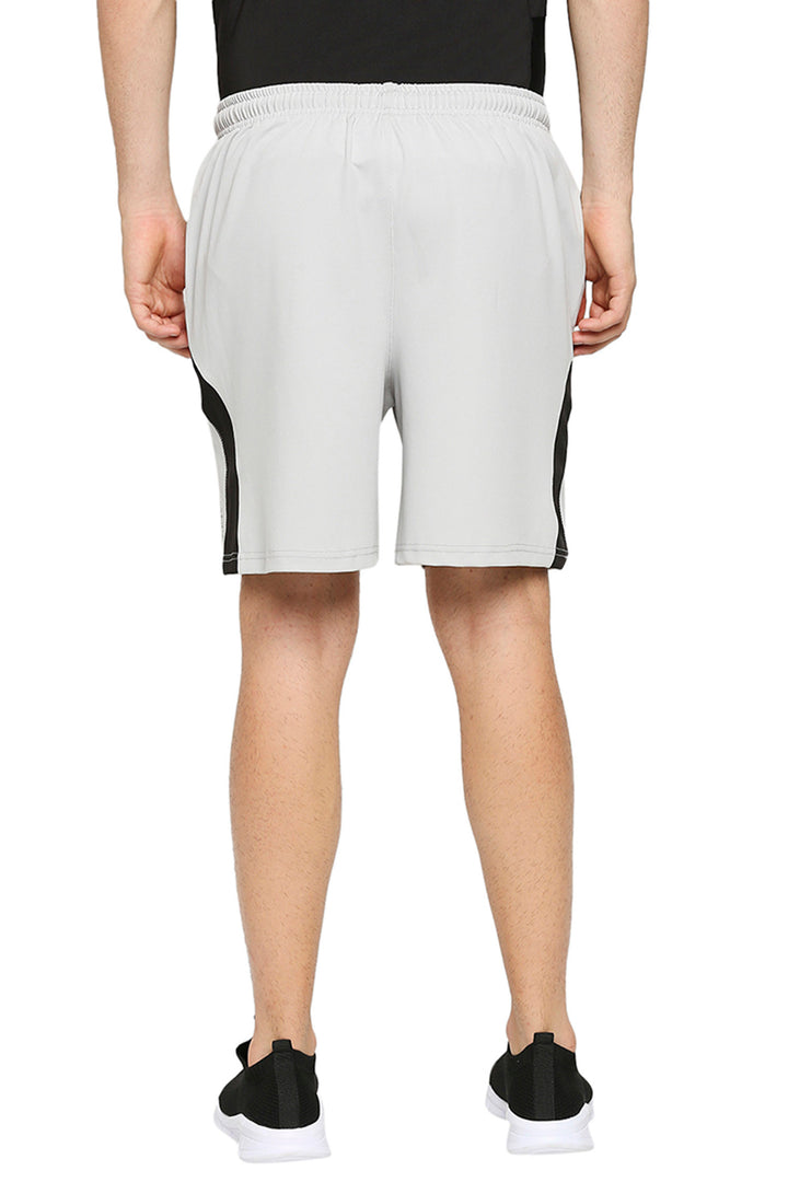 Alstyle Light Grey Active Shorts For Men
