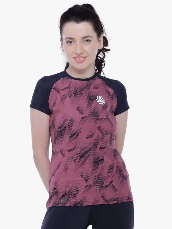 Assorted Onion Colored Women's Stylish Polyester T-Shirt From Alstyle