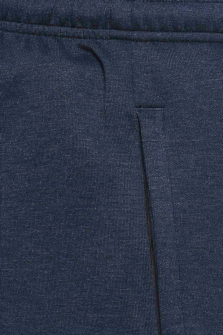 Men’s Blue Cotton Shorts By Alstyle