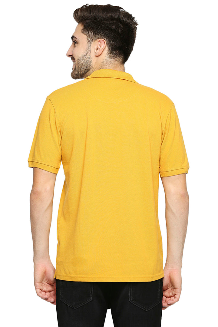 Alstyle Mustard Polo Tshirt