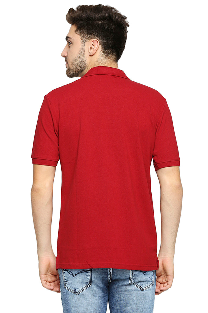 Alstyle Red Polo Tshirt